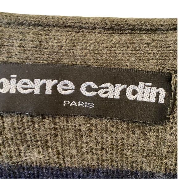 Pierre Cardin vintage button front unisex v neck sweater vest size XL EUC - Picture 4 of 6